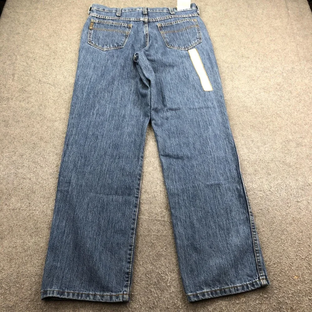 Cinch Jeans Mens 32x32 Blue Relaxed Tapered Denim Green Label MB90530001